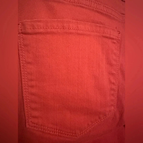 Vince Alina copper red orange ankle jeans-size 6. Excellent condition - Picture 7 of 9